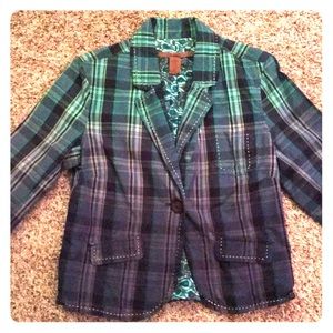 Plaid Old Navy Blazer